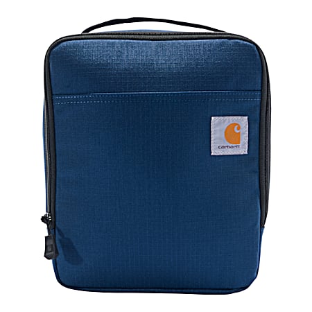 Cargo Series Blue Insulated 4-Can Lunch Cooler