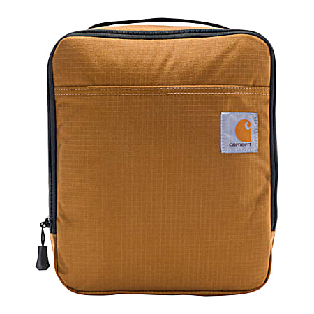 Cargo Series Brown Insulated 4-Can Lunch Cooler