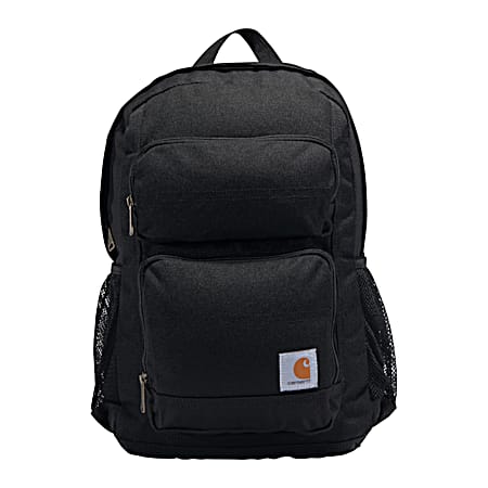 Black 27L Single-Compartment Backpack