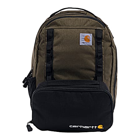 Cargo Series Green 20L Daypack + 3-Can Cooler Backpack