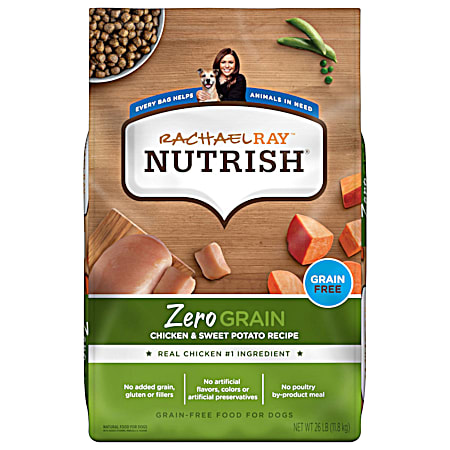Zero Grain Adult Chicken & Sweet Potato Recipe Dry Dog Food