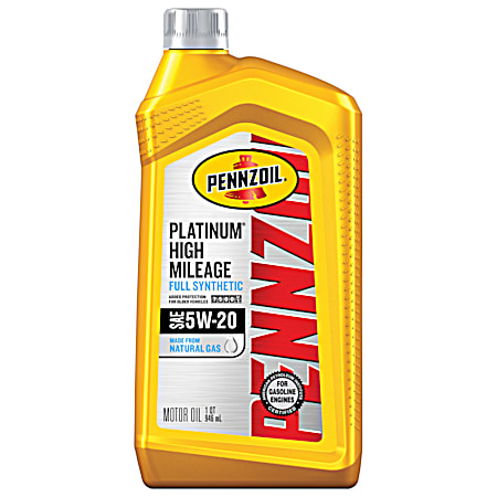 Platinum High Mileage Full Synthetic Motor Oil