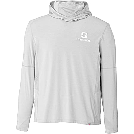 Women's CoolWave Guardian Alloy Heather Moisture Wicking Hooded Long Sleeve Shirt
