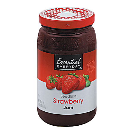 Essential EVERYDAY 18 oz Seedless Strawberry Jam