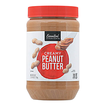 Essential EVERYDAY 40 oz Creamy Peanut Butter
