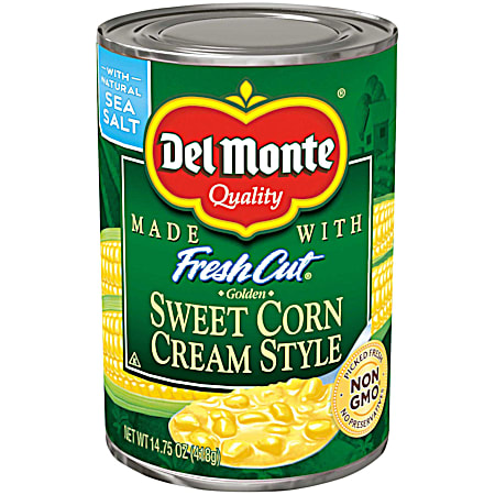 Del Monte Cream Style Golden Sweet Corn
