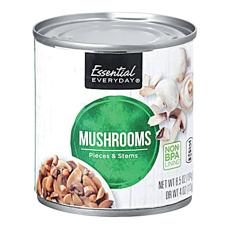 Essential EVERYDAY 4 oz Mushroom Pieces & Stems