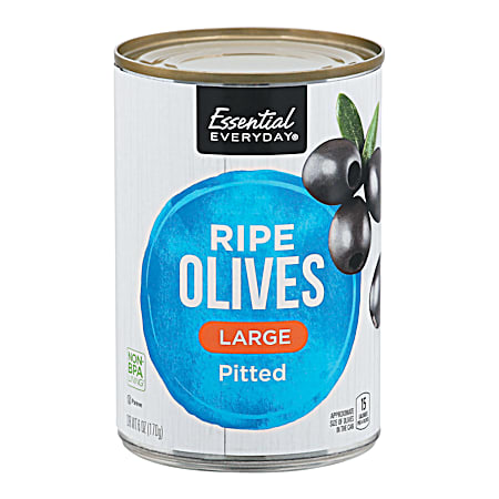 Essential EVERYDAY 6 oz Large Ripe Olives