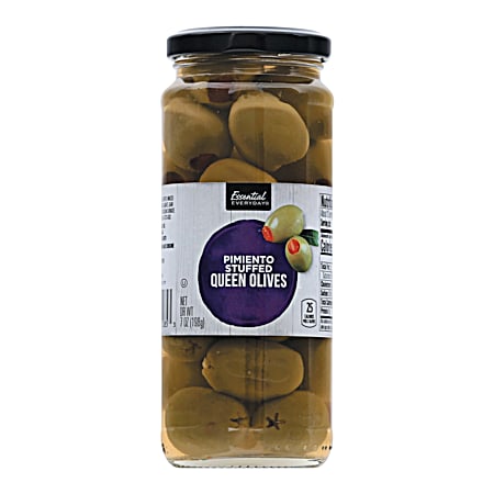 Essential EVERYDAY 7 oz Pimiento Stuffed Queen Olives
