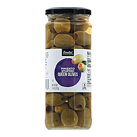 Essential EVERYDAY 10 oz Pimiento Stuffed Queen Olives
