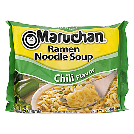 Maruchan 3 oz Ramen Chili Flavor Noodle Soup