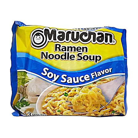 3 oz Ramen Soy Sauce Flavor Noodle Soup