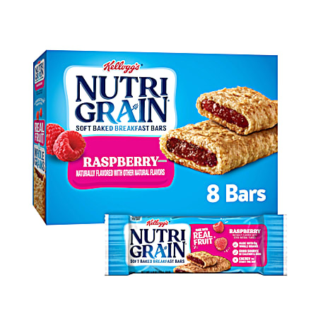 Nutri-Grain Raspberry Cereal Bars - 8 pk