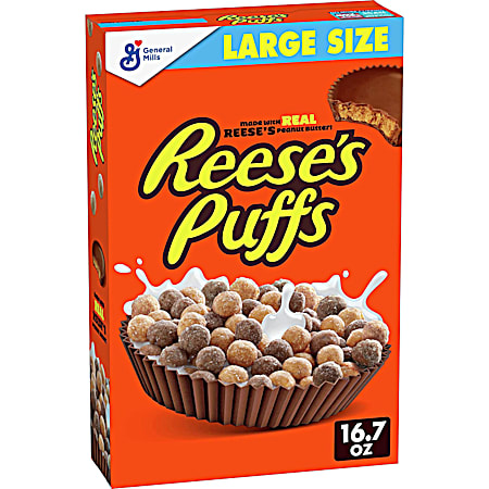16.7 oz Reese's Puffs Breakfast Cereal