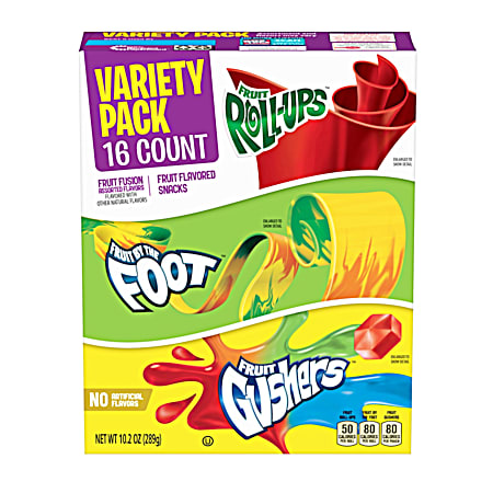 Fruit Flavored Variety Pack - 16 Ct