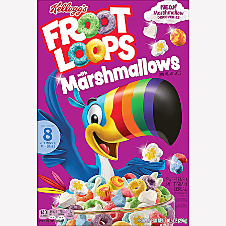 Kellogg's 10.5 oz Froot Loops Marshmallow Breakfast Cereal