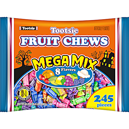 Tootsie Fruit Chews Mega Mix - 245 Ct