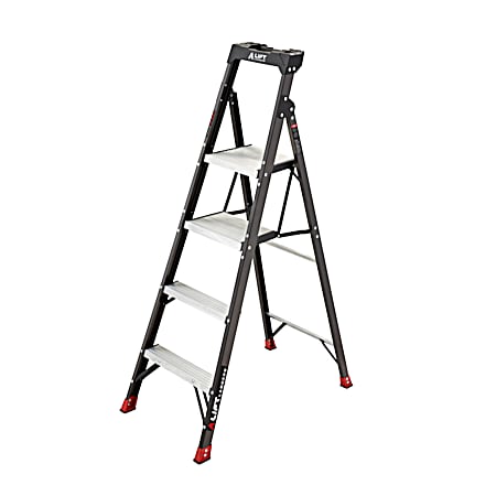 LIFT 4-Step Fiberglass Hybrid Ladder
