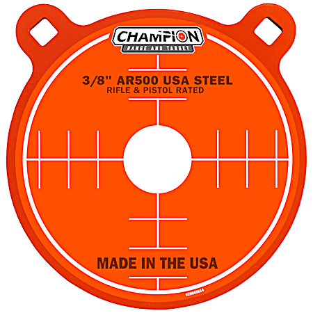 Center Mass AR500 Steel Targets - Gong