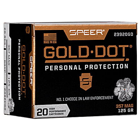 Gold Dot Handgun Personal Protection 357 Magnum