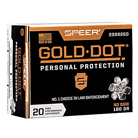 Gold Dot Handgun Personal Protection 40 S&W