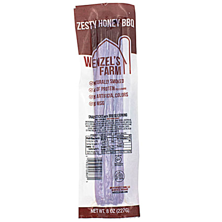 8 oz Zesty Honey BBQ Sticks