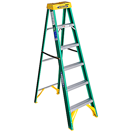 Werner 6 ft Type II Fiberglass Step Ladder