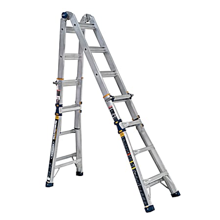 Werner 18 ft Reach Height Type IAA Multi-Position Ladder
