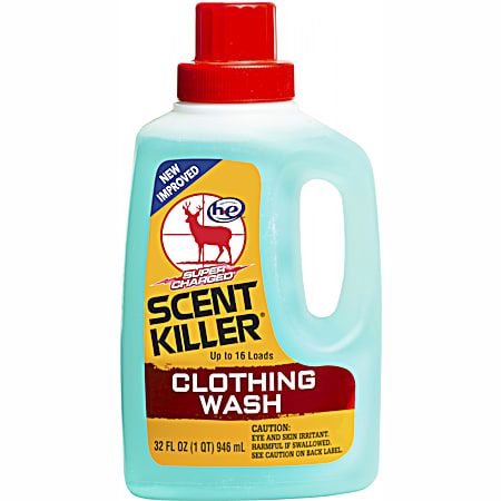 Scent Killer Super Charged 32 oz Scent Killer Liquid Clothing Wash