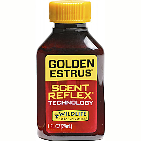 Golden Estrus 1 oz Deer Attractant w/ Scent Reflex Technology