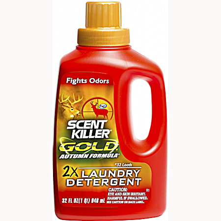 Scent Killer Gold Autumn Formula 32 oz Scent Killer Laundry Detergent