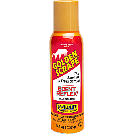 Golden Scrape with Scent Reflex Spray Can