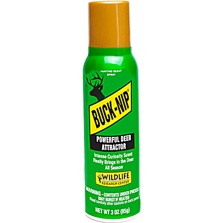 3 oz Buck-Nip (Non-Urine Attractor) Deer Attractor Spray Can