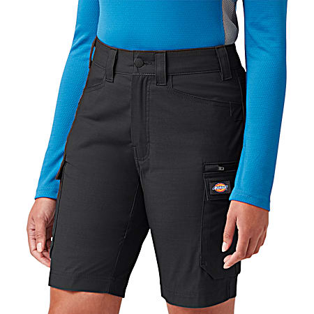 Women's Temp-iQ 365 Straight Fit Black Shorts