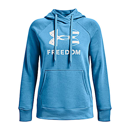 Women's Freedom Rival Big Logo Graphic Long Sleeve Hoodie