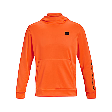 Men's Storm Blaze Orange Kangzip Long Sleeve Polyester Hoodie