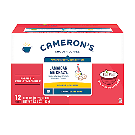Jamaican Me Crazy Light Roast Coffee Pods - 12 Ct