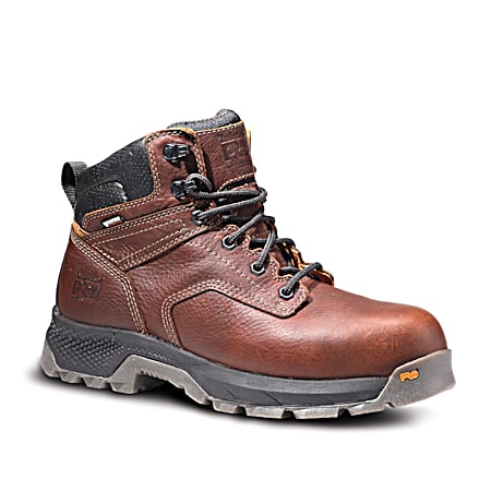 Men's Brown Titan EV Composite Toe Work Shoes