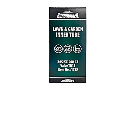 Lawn & Garden Inner Tube - 24/26X1200-12