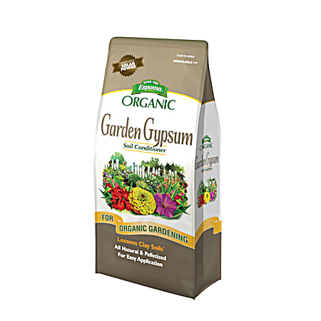Organic Garden Gypsum Soil Conditioner
