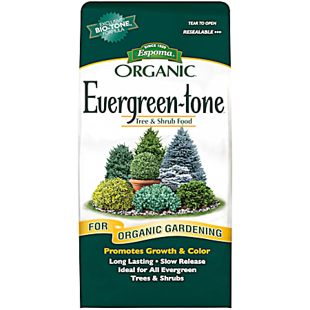 Organic Evergreen-tone Tree & Shrub Food