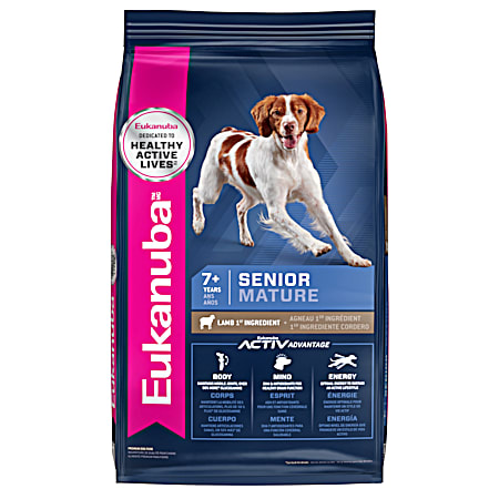 Senior 7+ Lamb & Rice Formula Premium Dry Dog Food