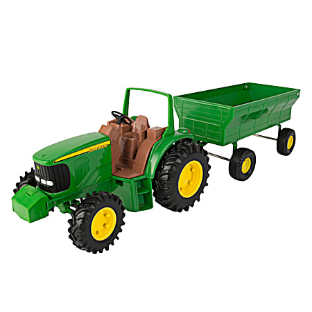 John Deere Tractor & Flarebox Wagon Set - Assorted