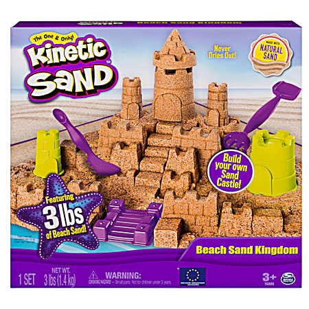 Kinetic Sand Beach Castle Set