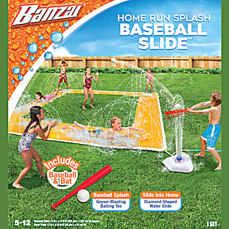 Banzai Home Run Splash Baseball Slide