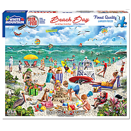 Summer Fun Sites Jigsaw Puzzle 1,000 Pc - Assorted