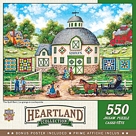 Heartland Collection Jigsaw Puzzle 550 Pc - Assorted