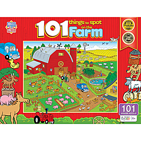 101 Things to Spot Puzzle 101 Pc -Assorted