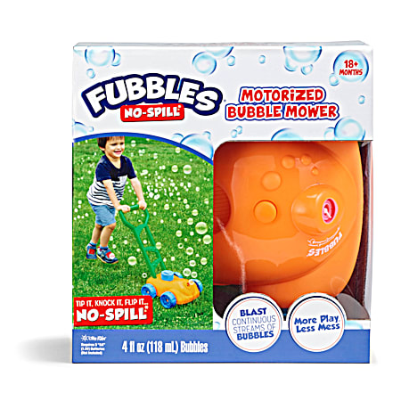 Fubbles No-Spill Motorized Bubble Mower