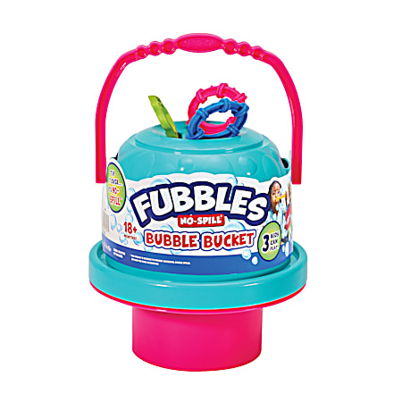 Fubbles No-Spill Big Bubble Bucket - Assorted